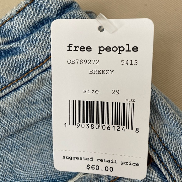 Free People A-Line Denim Skirt - Picture 6 of 8